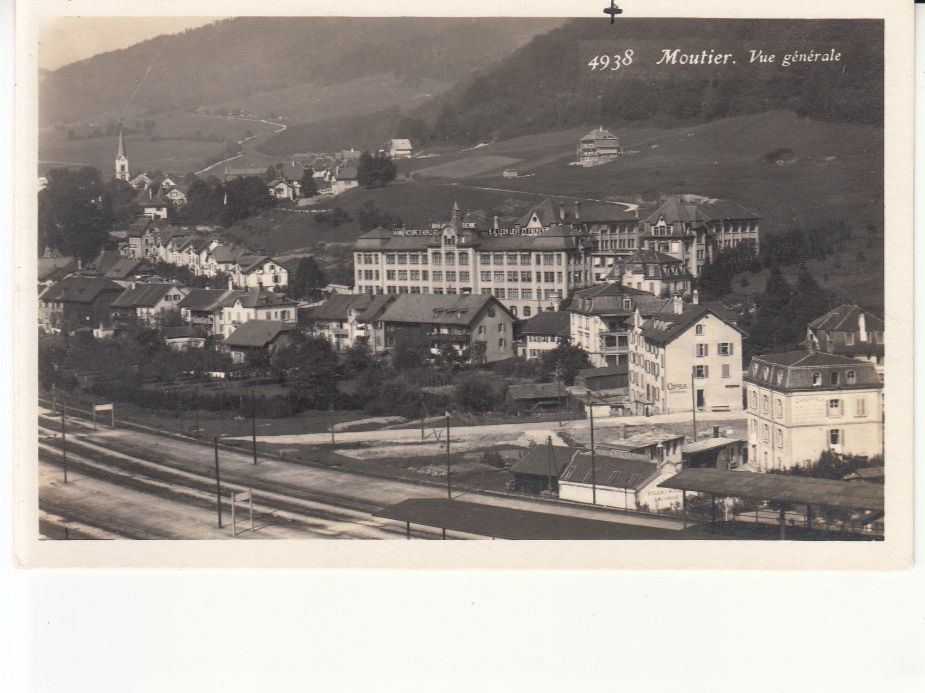 Cartoline postali: Moutier 1926 – Usato da Bürglen TG venduto da StampGraf