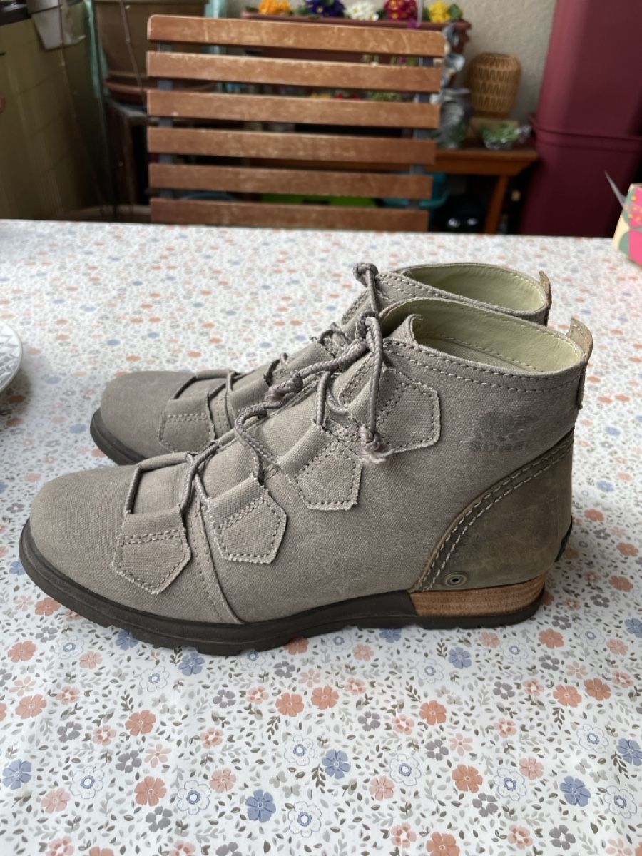 Sorel Scarpe da donna: Sorel Schnürschuhe, Wanderschuhe, Gr. 36,5 -37 – Usato da Meilen venduto da delta-da-spica 1