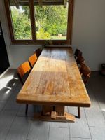 Tisch Vollholz massiv 218x79cm