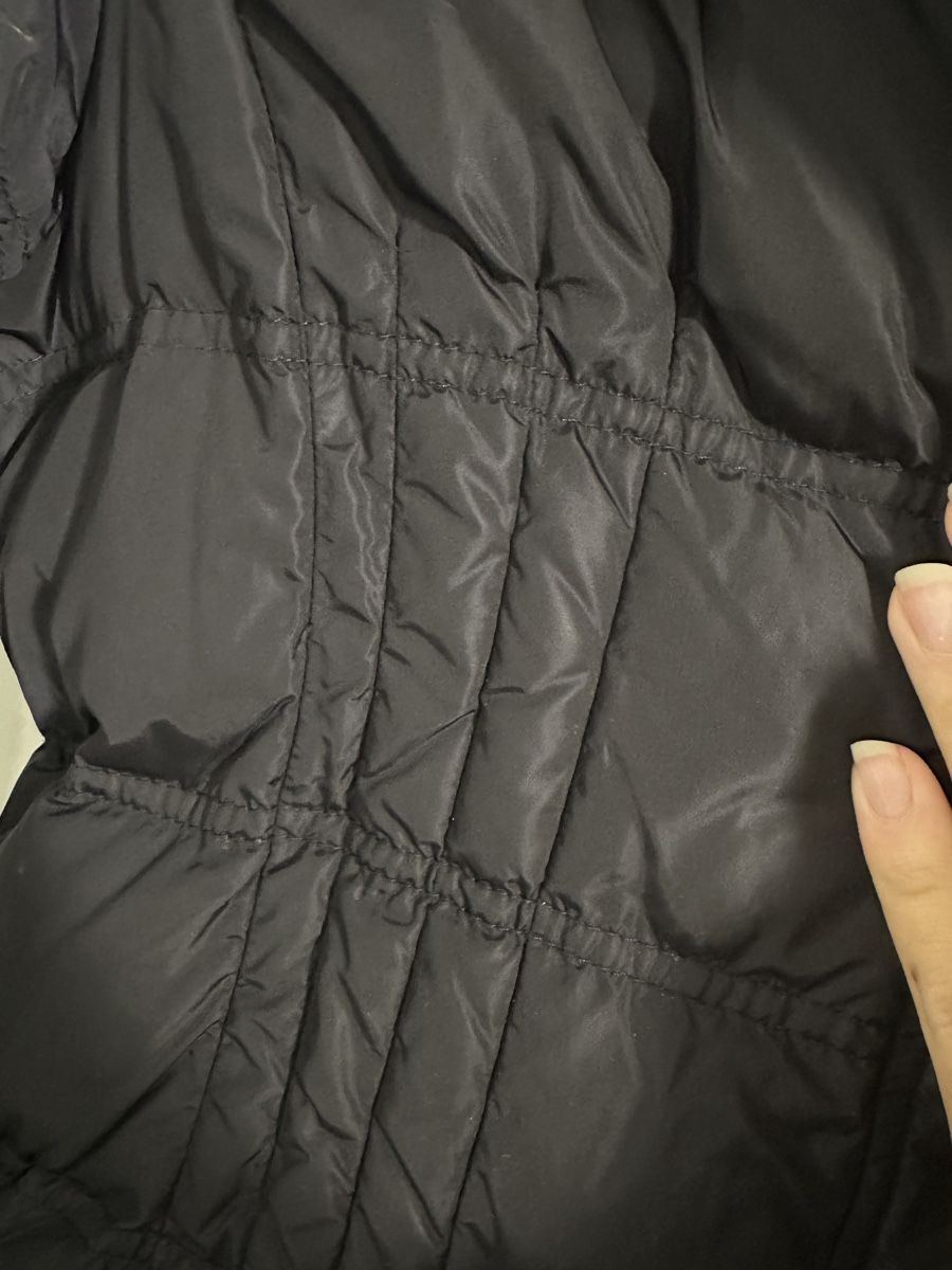 Moncler Cappotti: ORIGINAL Moncler Mantel dunkelblau - Grösse 2 – Usato da Horw venduto da stamst 3