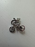 Charms Anhänger Fahrrad aus Silber neu