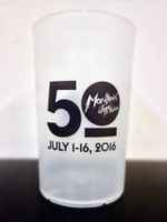 Trinkbecher Jazz Festival Montreux 2016 Glas Becher Heineken
