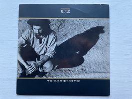 U2 - With Or Without You - 7" Single, 1987