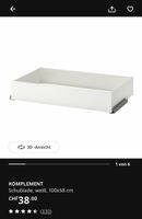 KOMPLEMENT Schublade, weiss, 100x58cm, Top Zustand!