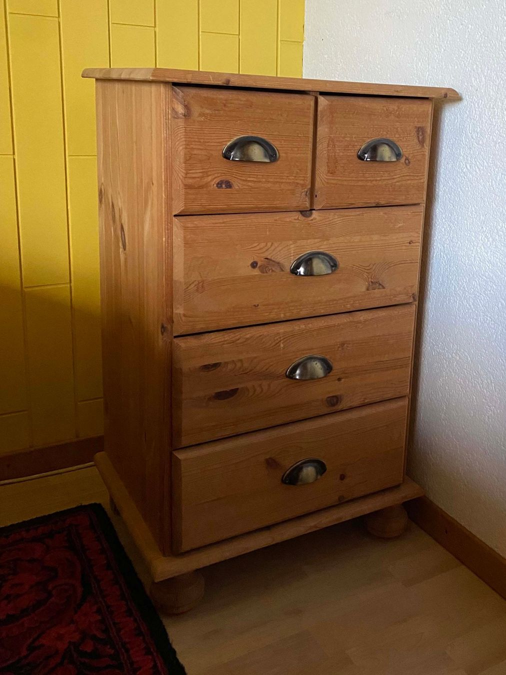 Nachttische: Holzkommode / Nachttisch – Gebraucht aus Dotzigen von Baagii-L 4