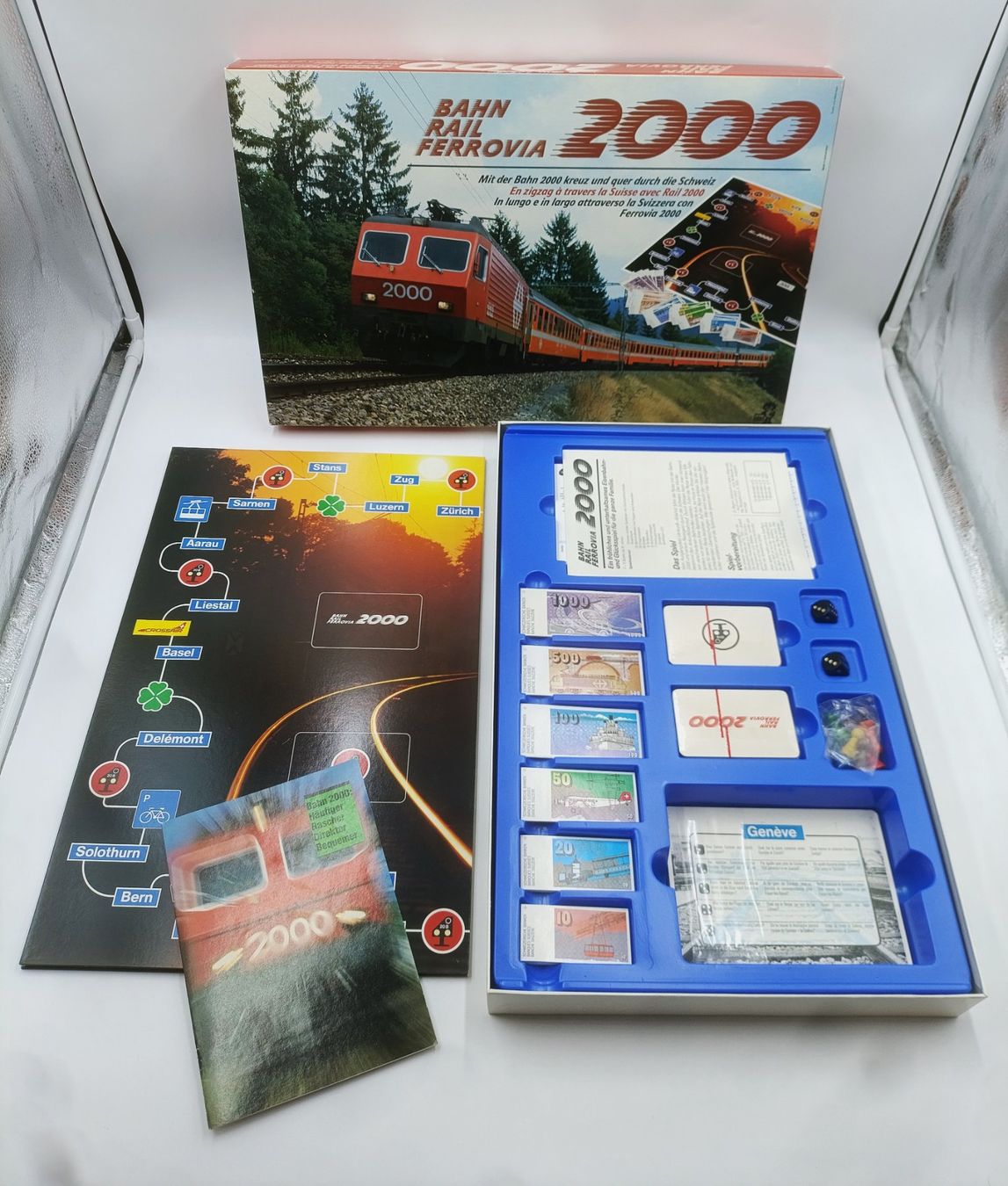 Giochi: Bahn 2000 Brettspiel von Editoy – Usato da Wil SG venduto da Donaldus 1