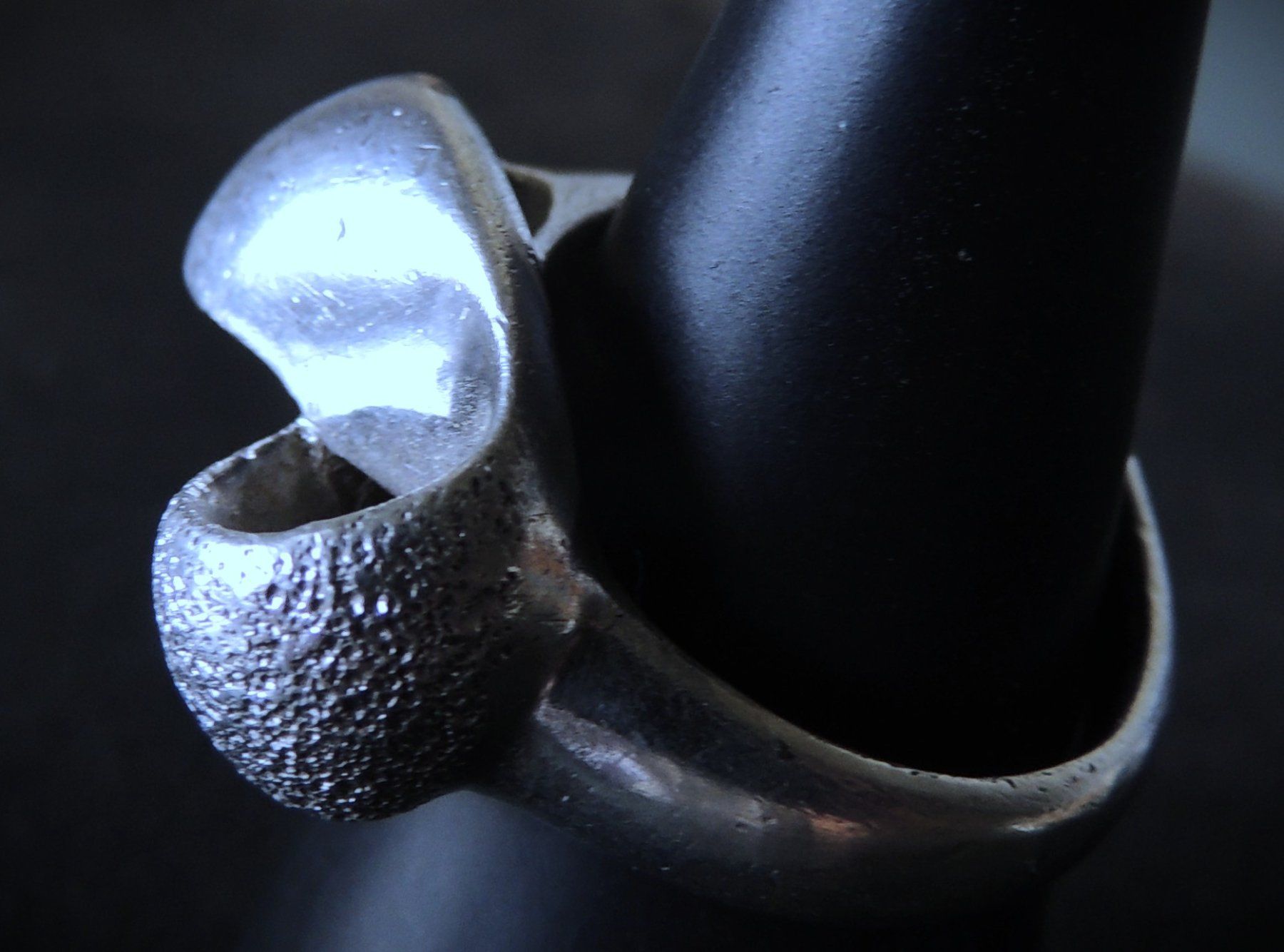 Anelli: Silber 925 Fingerring Gr. 55 – Usato da Waldenburg venduto da schaller707 1