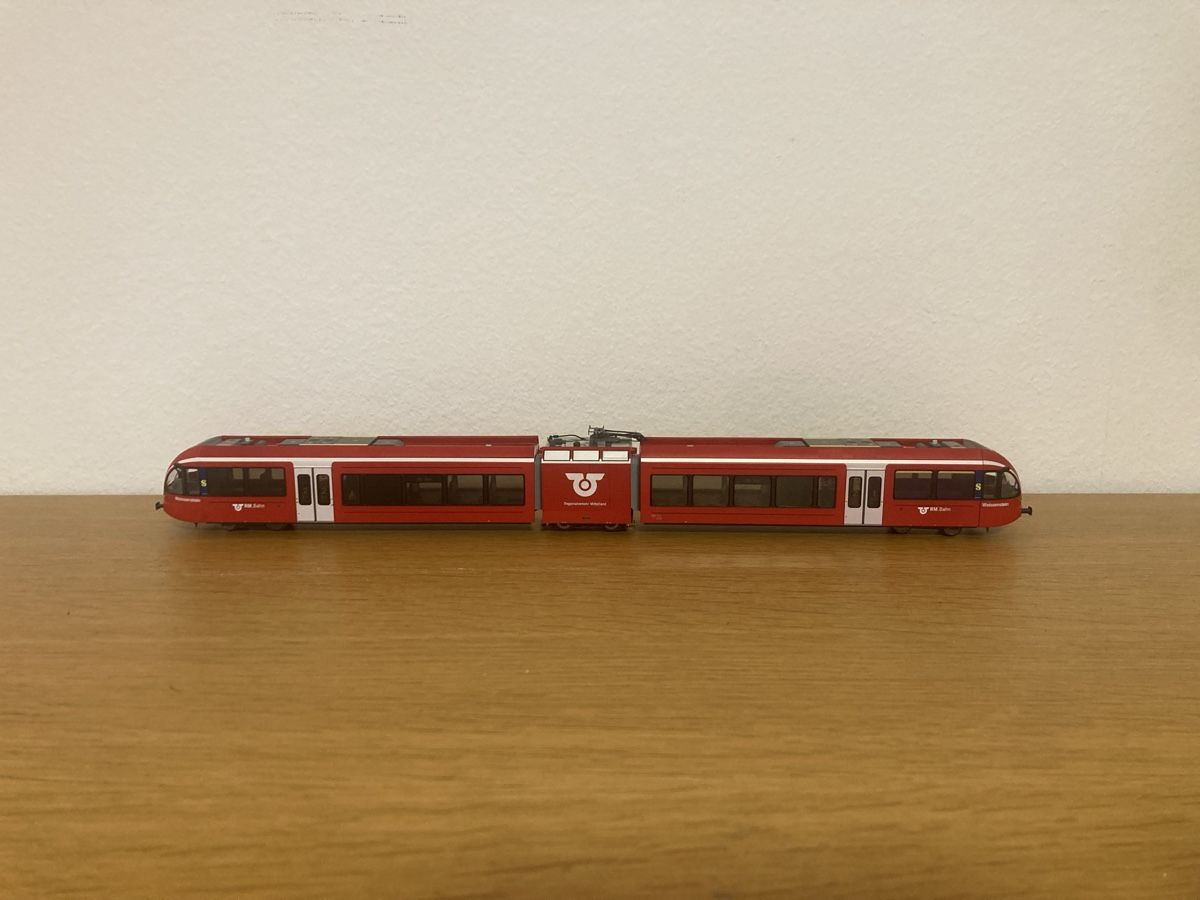 EMB Modellini di ferrovie: H0 EMB RM GTW Weissenstein – Usato da Bern venduto da yle_qd7v