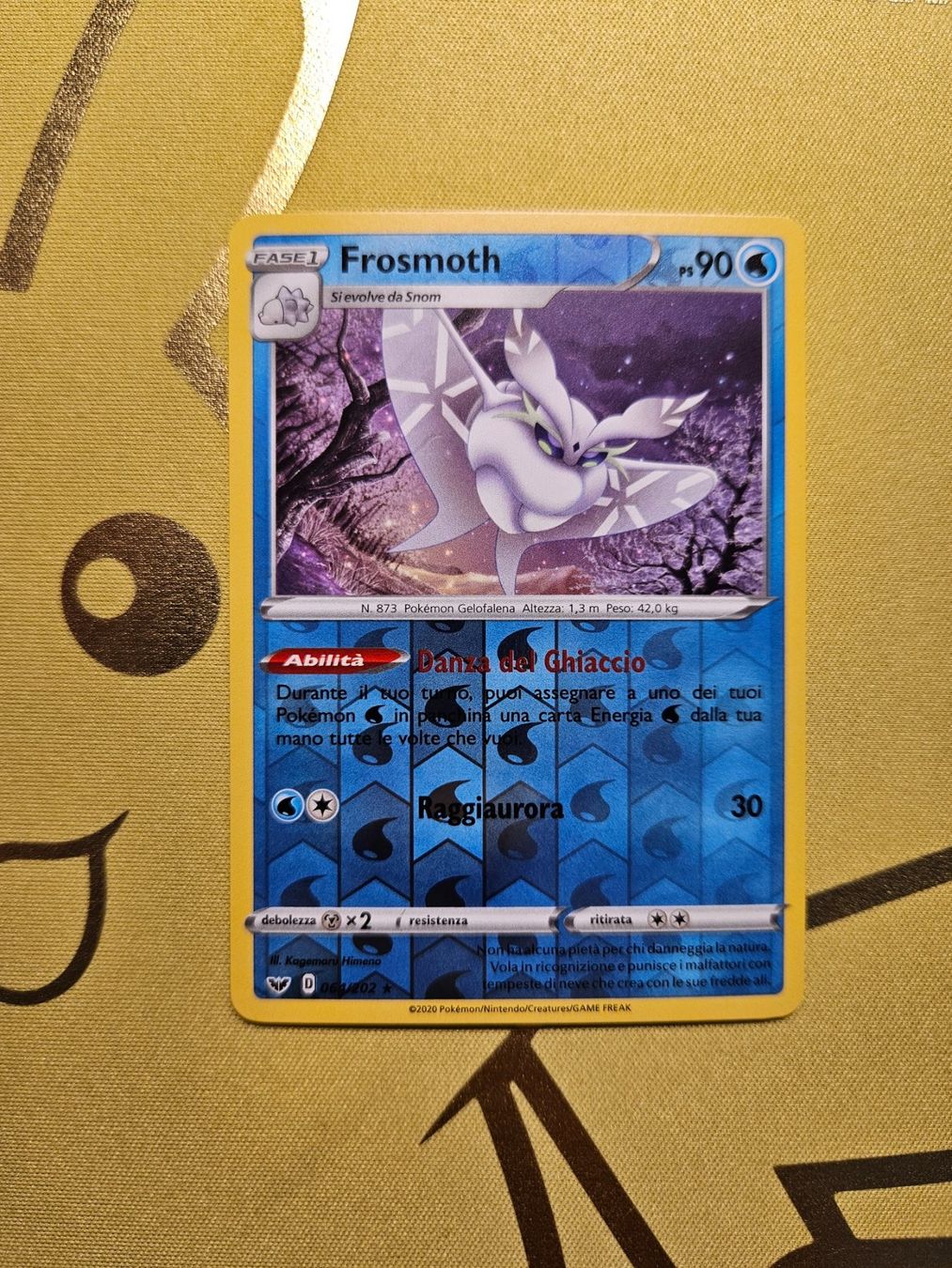 Pokémon Carte collezionabili: Sword & Shield - Frosmoth – Usato da Bellinzona venduto da Pokemarco