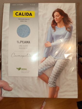 Calida 3/4 Pyjama - Gr. XS (36/38) - NEU