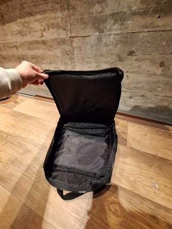 Atemregler Tasche
