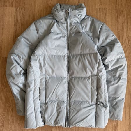 Vintage Steppjacke Biaggini hellblau guter Zustand gebraucht