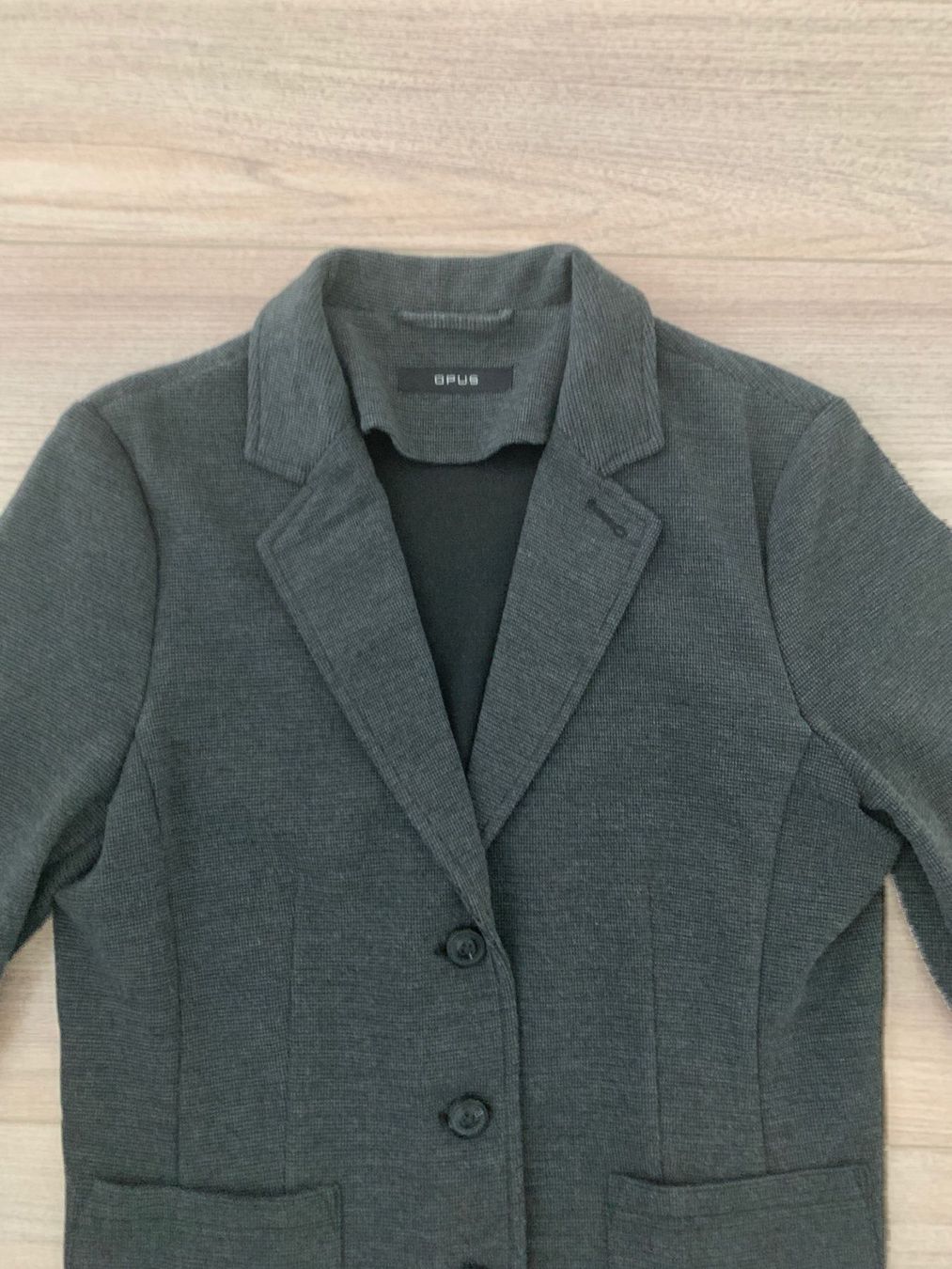 Jacken: Blazer von OPUS in grau/schwarz meliert – Gebraucht aus Bonstetten von VCLS 1