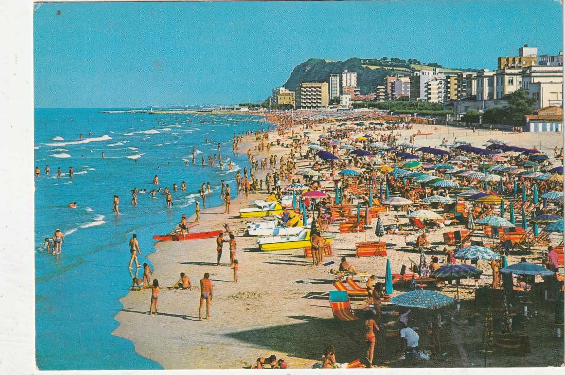 Cartoline postali: Meeresstrandbad Pesaro – Usato da Lumbrein venduto da made02