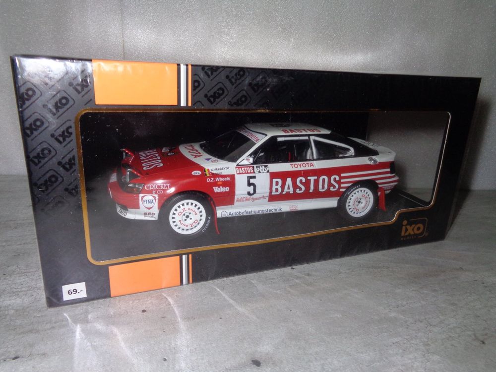 1990 Toyota Celica GT-FOUR ST165 Nº5 Verreydt/Biar Rally