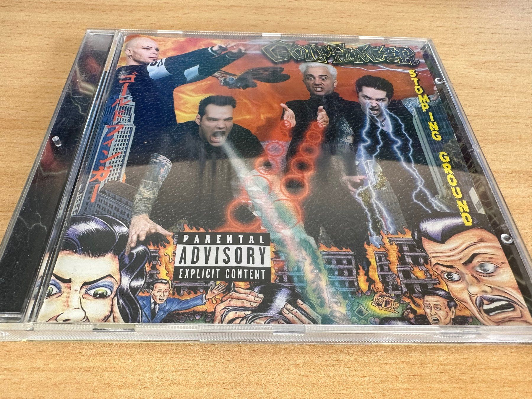 CD: Goldfinger – Stomping Ground – Usato da Rikon im Tösstal venduto da Alpenmutz