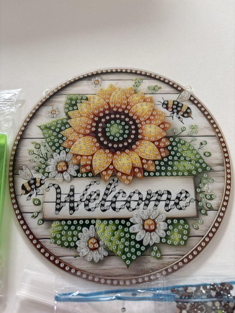 Schilder: Diamond Paiting / Hübsches Türschild – Neu (gemäss Beschreibung) aus Amriswil von SCHLOSSGEISTLI 1