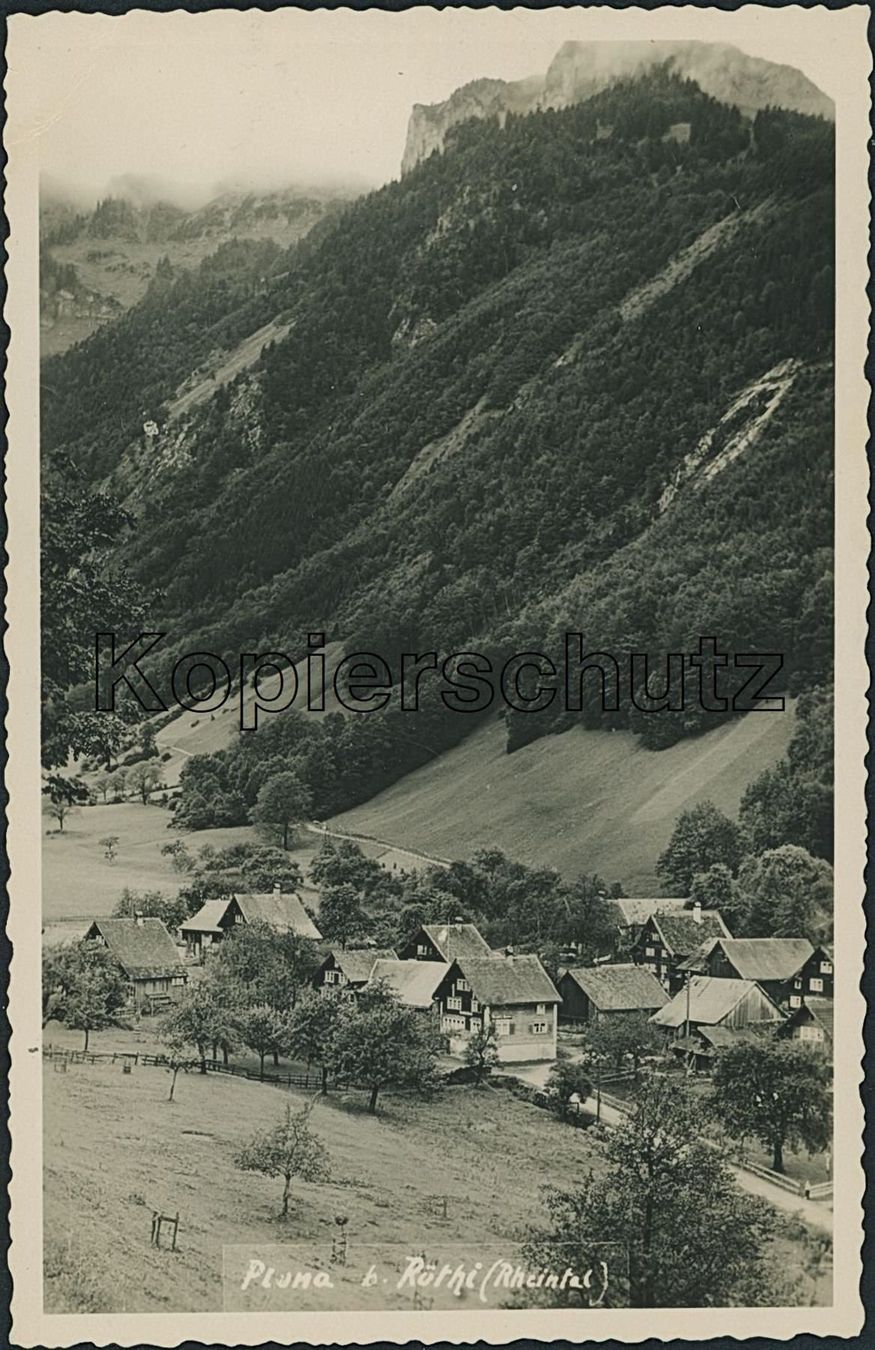 Ansichtskarten: SG Plona - Plonen - Altstätten – Gebraucht aus Schindellegi von leecollect