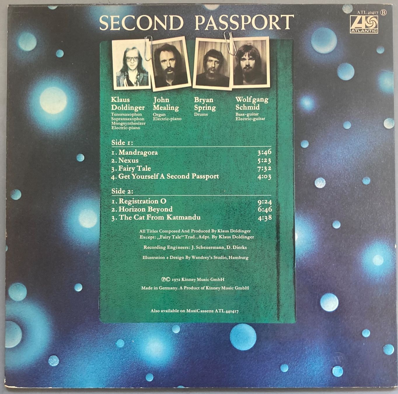 Vinyles: PASSPORT - SECOND PASSPORT – D'occasion à Poliez-Pittet par Newtown-Records 1