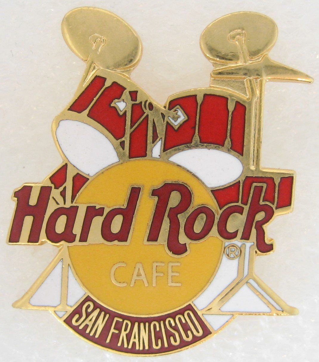Hard Rock Cafe Placchette & Badge: Hard Rock Cafe San Francisco ________ Hobby Data Base # 8417 – Usato da Emmenbrücke venduto da tms1122