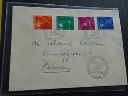 1.II.1952; NACHRICHTENWESEN AUSGABETAG 1.II.1952 ET/FDC