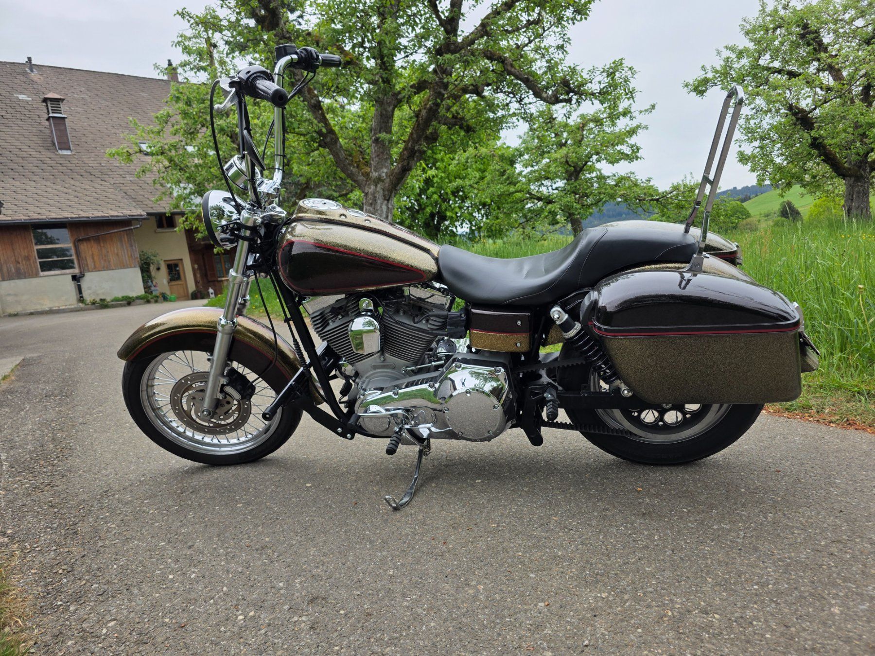 Harley-Davidson Chopper: Harley Davidson Dyna Super Glide, Top Zustand! – Usato da Biglen venduto da Outlaw-2696 2