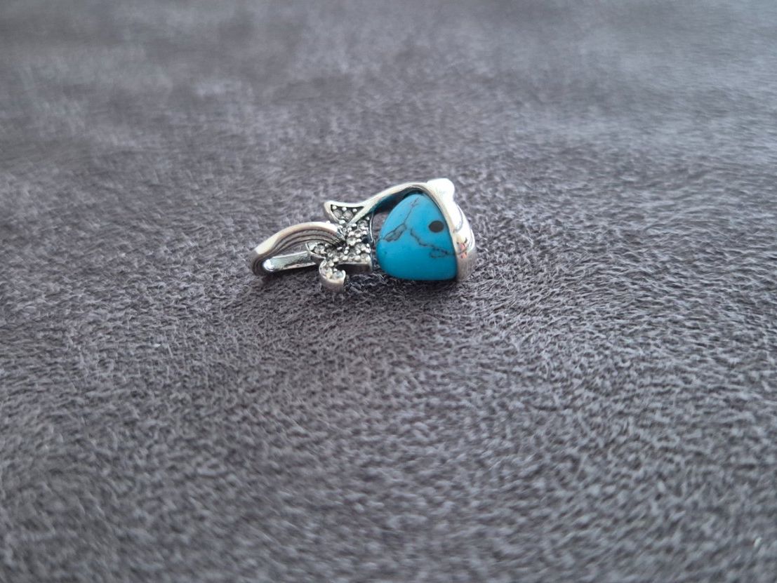 Anhänger: Silber Charm Wal +Garantie – Neu (gemäss Beschreibung) aus Rotkreuz von Carbone_Bijou-Shop 3