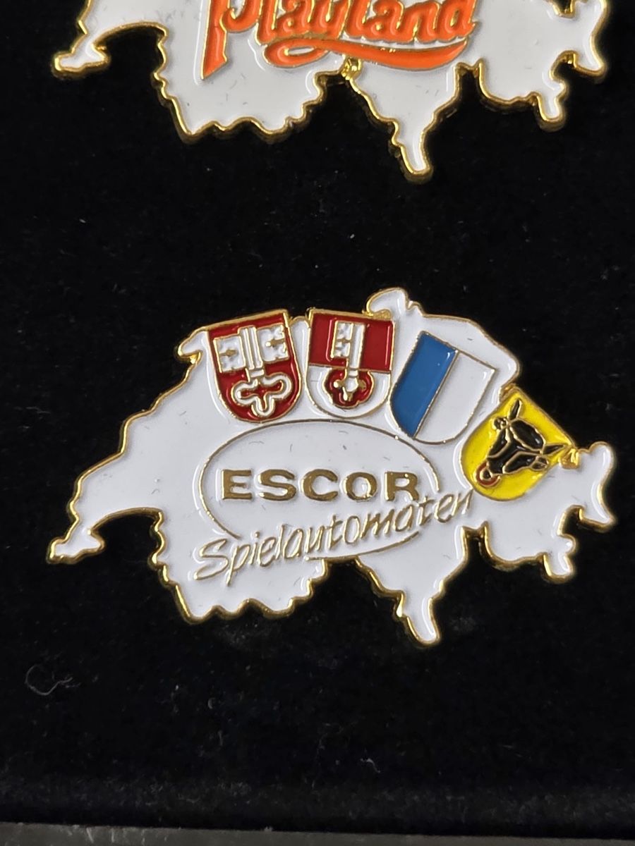 Placchette & Badge: PIN - Set „ESCOR“ – Usato da Wangen b. Olten venduto da Finolino28 7