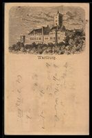 Vorläufer-Lithographie Ganzsache PP6 F1