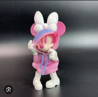 Sammel Figur Minni Mouse Pink Hoodie Vintage PVC