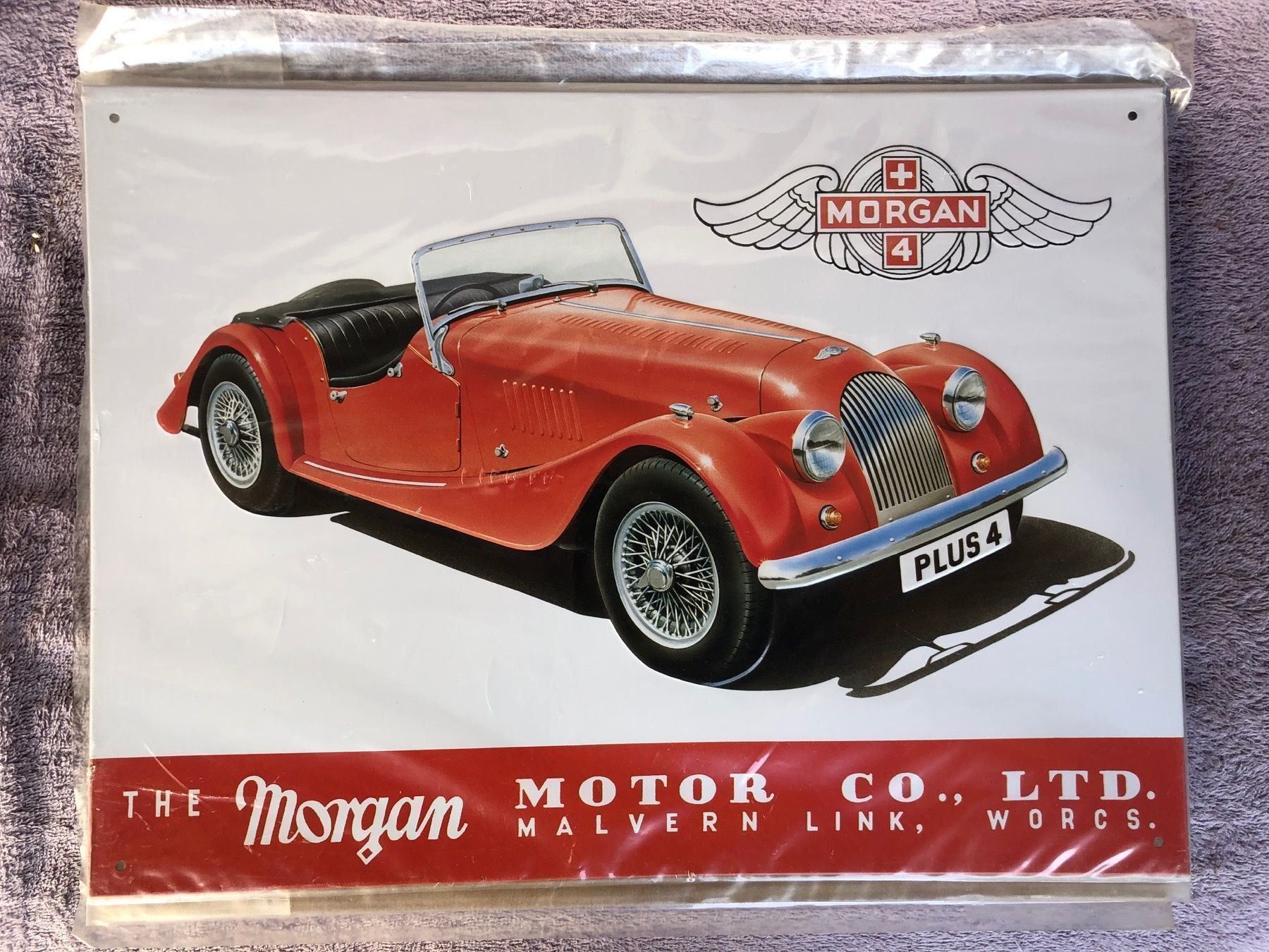 Insegne: Morgana plus4 Oldtimer classic Cabrio gb – Nuovo (secondo la descrizione) da Reinach AG venduto da rares75