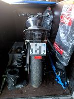 Motorrad-Anhänger geschlossen mit Rampe 