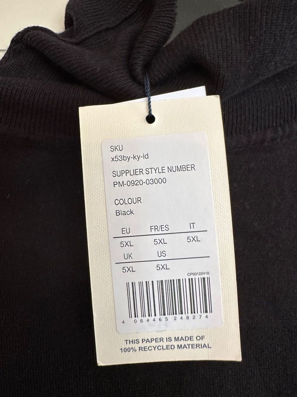 Maglioni & Felpe: Pier One Rollkragenpullover schwarz 5 XL neu – Nuovo e nell'imballaggio originale da Bern venduto da womiman 1