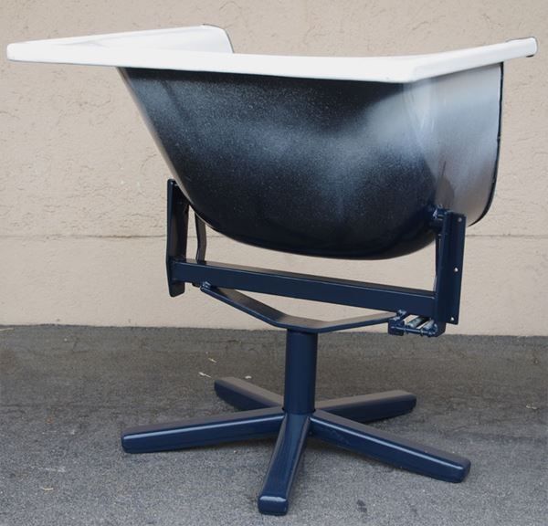 Poltrone: 1 von 2 Designer Stahl-Sessel - optional mit Schaffell – Nuovo (secondo la descrizione) da Meggen venduto da Trouvaillen 7