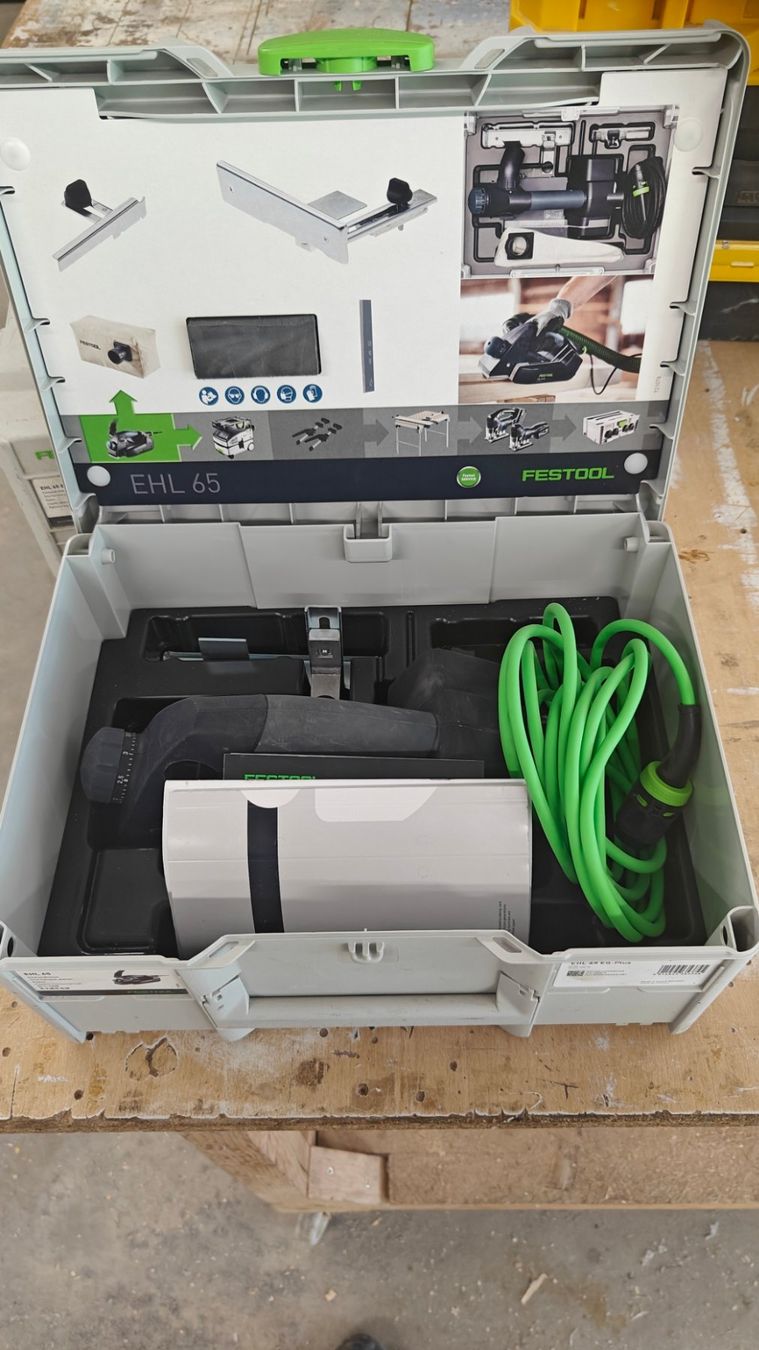 Festool Tutti gli attrezzi: Festool Handhobelmaschine EHL 65 – Usato da Waldkirch venduto da Jerom77 1