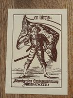 Litho Blatt / Ex Libris - Schweiz. Landesausstellung Zürich 