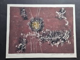 Hermann OBER (1920-1997) RADIERUNG  SIGNIERT NUMMERIERT