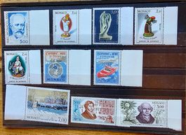 MONACO timbres neufs ** 1990