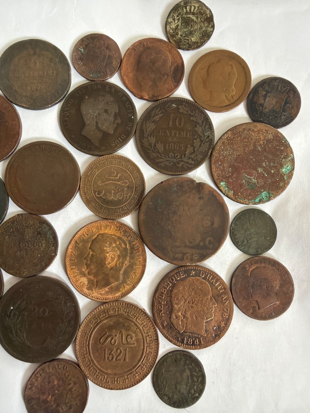 Tutti le monete: Pièces de monnaie bronze & cuivre – Usato da Hittnau venduto da Pat_yl7f 5