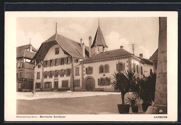 Cartes postales: AK Aarberg, Bernische Schlösser – D'occasion à Berlin par bartko-reher