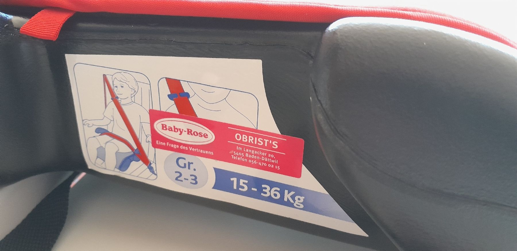 Seggiolini per auto: Kindersitz für Auto – Usato da Windisch venduto da Hasel42 1