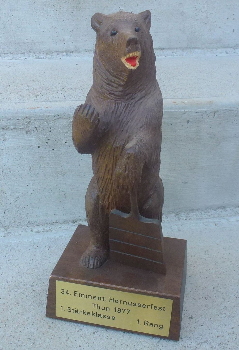 Figurines: ++ Wunderschöner, geschnitzter Brienzer-Bär – D'occasion à Walkringen par Casablanca777