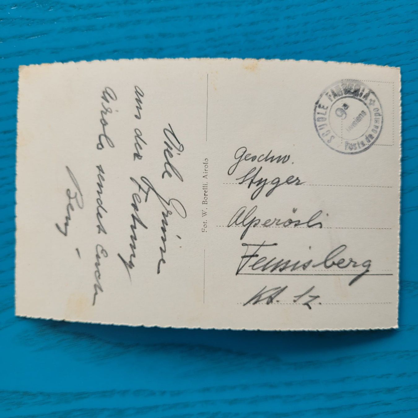 Cartoline postali: Airolo- St. Gottardo – Usato da SCHÜBELBACH venduto da CoKaHa 1