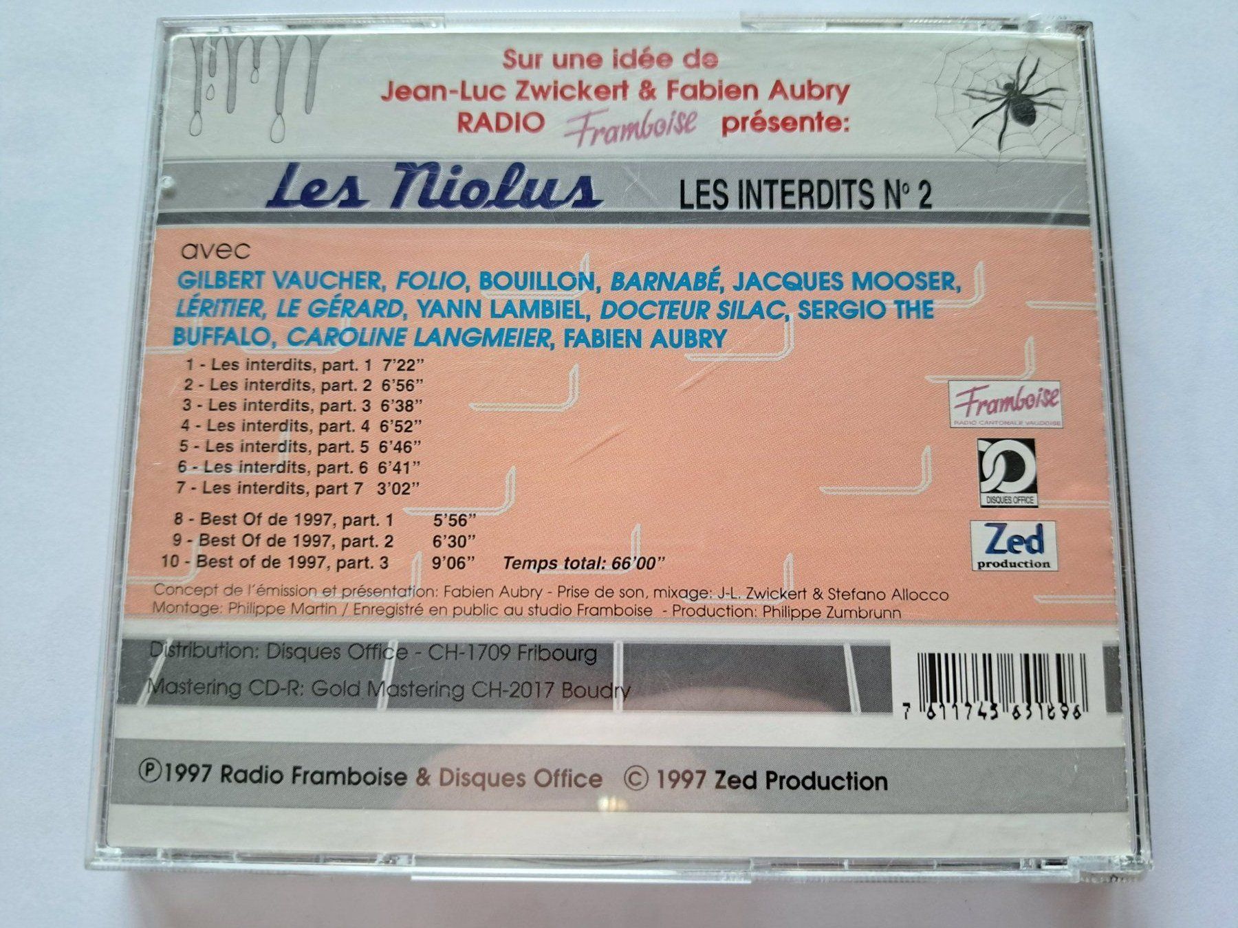 CD: Cd Les Niolus - les interdits No 2 – Usato da Pully venduto da bro_n52j 1