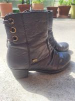 Stiefeletten Damen braun Grösse 38 Leder gefüttert