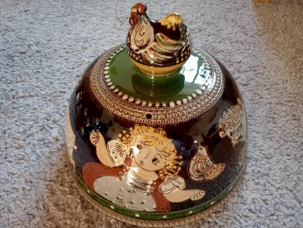 Campanacci mucche: Käse- oder Kuchenglocke – Difettoso da Waldenburg venduto da DorineS