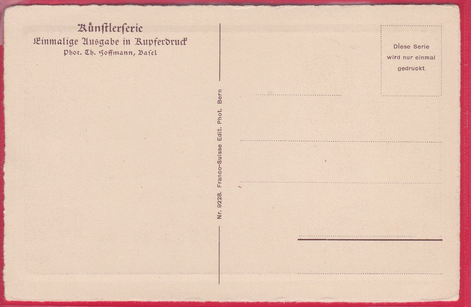 Cartoline postali: ALT BASEL, KIRCHE ST. JAKOB – Usato da Oberrieden venduto da Gebirgsstelze 1