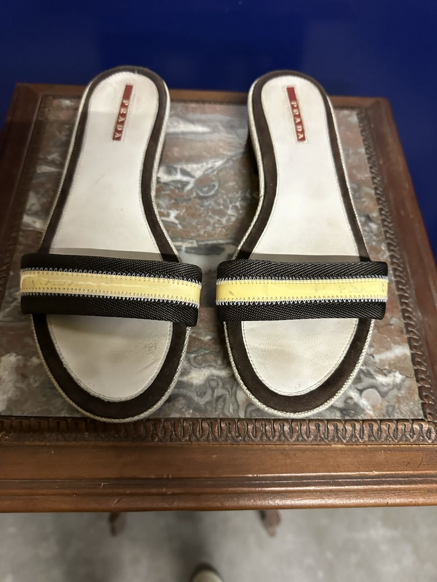 Prada Scarpe da donna: Paire de mules Prada taille 36 – Usato da Genève venduto da Tom6