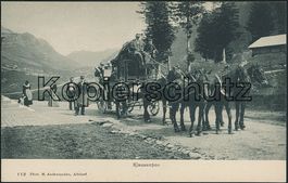 UR Urnerboden - Post - Postkutsche - Klausen Pass
