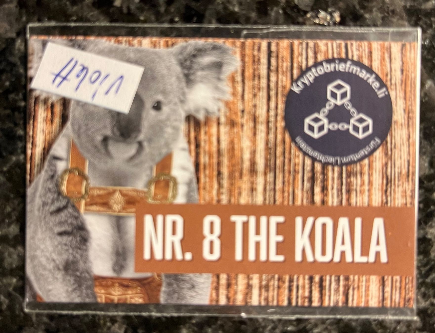 Tutti i francobolli: Liechtenstein Crypto Stamp Nr. 8 Koala violett – Nuovo (secondo la descrizione) da Freidorf TG venduto da ern_7s68